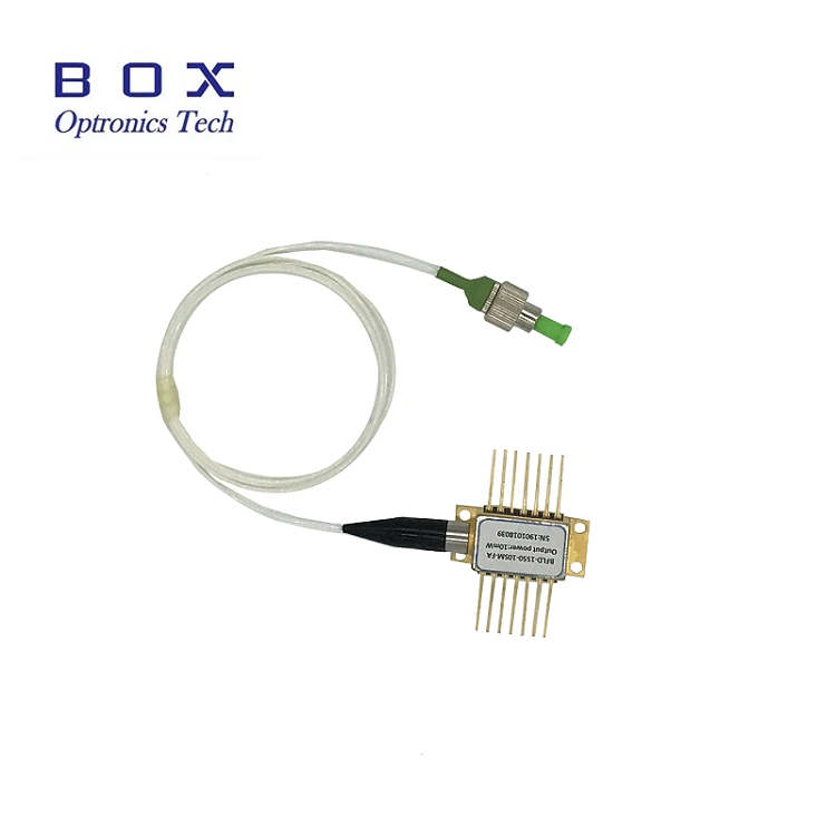 Haute puissance 1550 nm DFB Fibrement laser Diode laser Butterfly