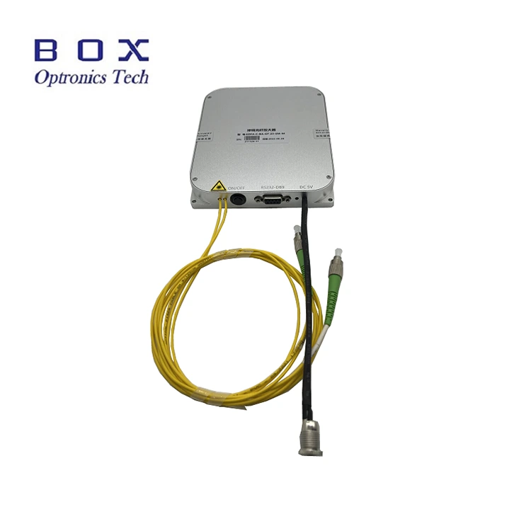 Amplificateur en bande L haute puissance sur un erbium allié en fibre