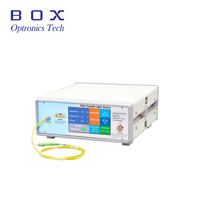 Largeur de ligne laser à fibre à onde continue ultra-étroite de 1064nm, 3KHz
