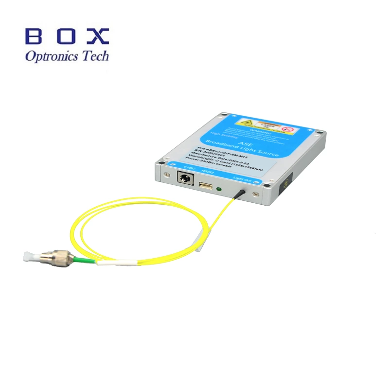 Source légère ASE Broadband Range 1528-1603 nm C + L