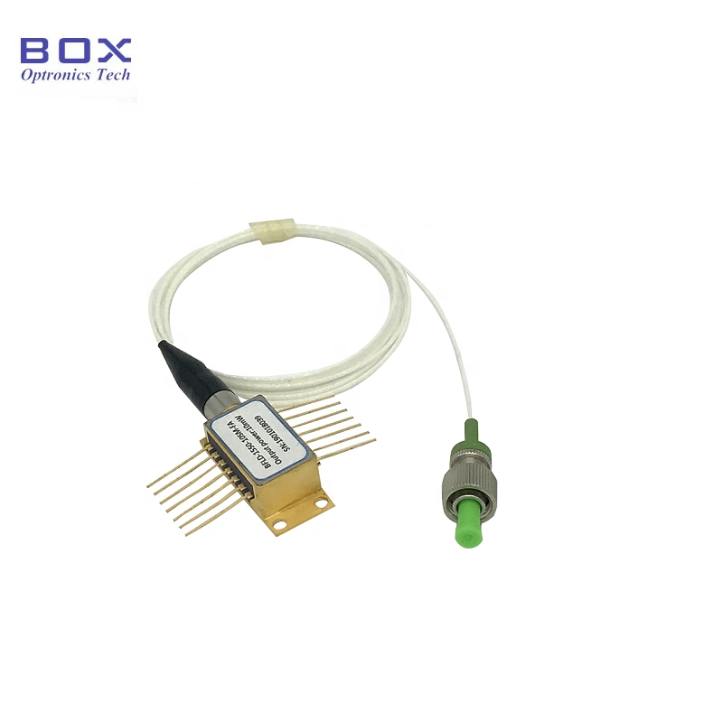 760 nm 10 MW Beurre de diode laser à fibre à 14 broches pour mesurer l'O2